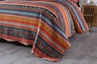 3pc Quilt Bedspread Sets Bedding Coverlet Bedroom Floral Queen King Size  By012