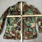 Military Jacket Mens Medium Green Brown Camouflage 8415-01 Field Usaf Air Force