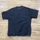 Easton Baseball Zip Windshirt Shirt Men Xl Black Batting Cage Fielding Practice