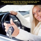 F1 Race Car Keychain  Party Favor Auto Keyring Racing Model Gift For Hollow