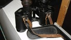 Wwii German Army 6x30 Binoculars Black H 6400 Carl Zeiss Jena Dienstglas W case