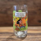 5 Vintage Camp Snoopy Mcdonalds Collector Series Drinking Glasses