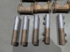 Lot Robbins 98a 13d 36ho 12  Ul Copper Lightning Rod Mounting Bracket Base Parts