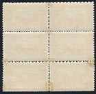 B d  1906 Bosnia   Herzegovina Scott 40d Block Of 6 Double Perf efo Mh