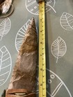 Flint Knapped  Stone Arrowhead Blade W  Antler Handle Knife 11    inch 2 Spears 4 
