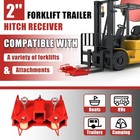 6500lb Capacity For Dual Pallet Forks W  Handles