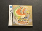 Pokemon Heartgold Nintendo Ds Cartridge Case Manual Inserts No Game Cartridge