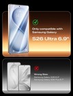 Magic John 2pack 3rd Gen For Samsung Galaxy S26 Ultra Screen Protector Clear