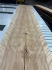 Figured Birch Raw Wood Veneer 2 Sheets 97   X 8   329b