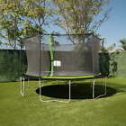 Bounce Pro 14ft Trampoline With Safety Enclosure Combo Weather Resistant 