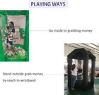 Used  Inflatable Money Machine Booth Inflatable Cash Cube Machine For Event