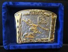 100 Years Of John Deere Disks Belt Buckle 1987 Moline Trademark Logo Jd Mansur