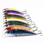 Fishing Lures Minnow Bait Crankbaits Jerkbait Floating Lot Hooks For Bass Tackle