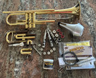 Yamaha Ytr-2335 Bb Trumpet With Case  Mouthpiece And More  Cleaned  Nice Shape