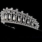 Crystal Rhinestone Princess Diana Love Knot Tiara Wedding Crown