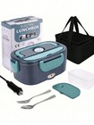 1 5l Electric Heating Lunch Box Portable Car Office Food Warmer Containerupgrade