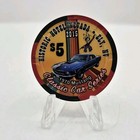 Hotel Nevada Ely Nevada 2015  1970 Mustang  Le  5 Casino Chip D2077
