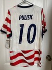 Brand New Nike Usmnt Pulisic World Cup Jersey Size Large Replica W Tiny Mfr Spot