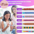 Kids Art And Craft Kit  Rubber Band Bracelet Make Toy  Cat Weaving Comb  1000  C