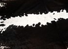New Cowhide Rugs Area Cow Skin Leather 29 34 Sq feet  65 x65   Cow Hide U-1207