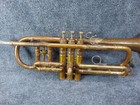 Vintage Conn Trumpet Victor Plays Well  Elkhart 1930s Opera Glass Tuning Patina