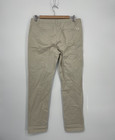 Vans Pants Boys 7 Khaki Beige Straight Leg New