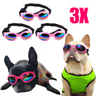 3pcs Small Pet Dog Goggles Sunglasses Doggles For Pet Dog Uv Protection Glasses