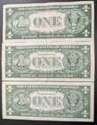Xf-au  star Note  U s   1 One Dollar Silver Certificates One 1935 Two 1957