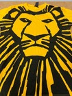 Walt Disney The Lion King Broadway Musical Huge Front Graphic Shirt Size Xl