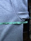 Adidas Sweatshirt Men Size M Gray  3 Stripe Trefoil Crewneck 