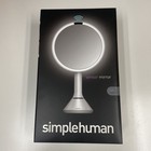 Simplehuman Sensor Mirror St3054 Lighted 8    Magnifying 5x - White Open Box
