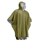 Us Army Waterproof Ripstop Hooded Rain Military Poncho Camping Hiking - New
