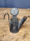 Antique Teapot Oil Wick Coal Miners Mining Cap Lamp Lantern  lot 1 