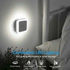 Night Light Plug In Led Night Light Wall Lamp W  Dusk To Dawn Sensor White 0 5w