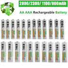 Ebl Lot Aa Aaa Rechargeable Batteries 2800mah 2300mah 1100mah 800mah Ni-mh   Box