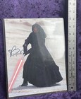 Ray Park Hand Signed Autograph Photo Star Wars Darth Maul W  Lightsaber Rare