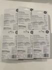 Ge Crystal Clear 60w 12 Light Bulbs New And Sealed Fits G 16 5   Free Shipping