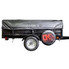 Detail K2 5x7tc 5 Ft  X 7 Ft  Vinyl Trailer Cover New