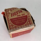 Marx Toys Fiesta Tea Set 1950s Louis Marx 15 Pieces Vintage Toy 