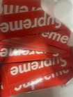  5 Ct  Supreme Red Box Logo Sticker 100  Authentic  free Shipping And Tracking 
