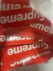 Supreme Red Box Logo Sticker 100  Authentic  free Shipping And Tracking 