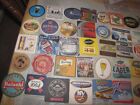 Lot Of 50 Vintage Beer Coasters Pub Bar Drink Cardboard Coasters Various Brands