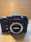 Lot Of 2 Minolta Xe-7 Vintage 35mm Slr Film Camera Body Only Black  Parts Only