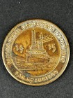 1915 Panama Canal Completion Exposition San Francisco California Medal Dollar