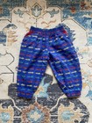 Rare Vintage 80s Oshkosh B   gosh 2t Train Pants Blue Made Usa Cotton Aop