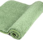 Soft Microfiber Shaggy Nonslip Bath Mat For Bathroom Thick Plush Water Absorbent