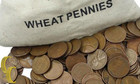 500 Lincoln Wheat Cent Penny Lot  various Dates 1909-1958  P-d-s Mintmarks 1c