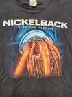 Nickelback Feed The Machine 2017 Black T-shirt Size Large Rock Band