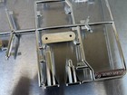 Vintage New Clodbuster Rc Monster Truck Chrome Body Post Mounts   Parts