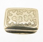 Georgian Solid Sterling Silver Vinaigrette Birmingham 1829 Thomas Freeman